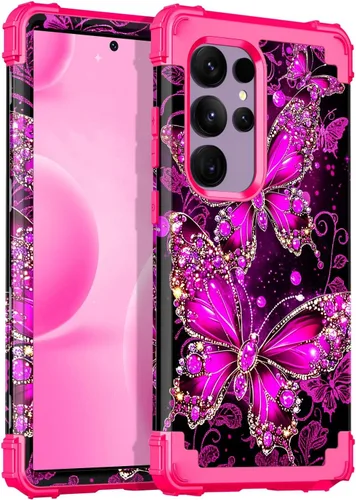 Vista 83 de Casetego Funda para Galaxy A16 5G, Tres Capas de Alta Resistencia Robusta a Prueba de Golpes, Protección Completa Rugosa de PC Duro + Parachoques