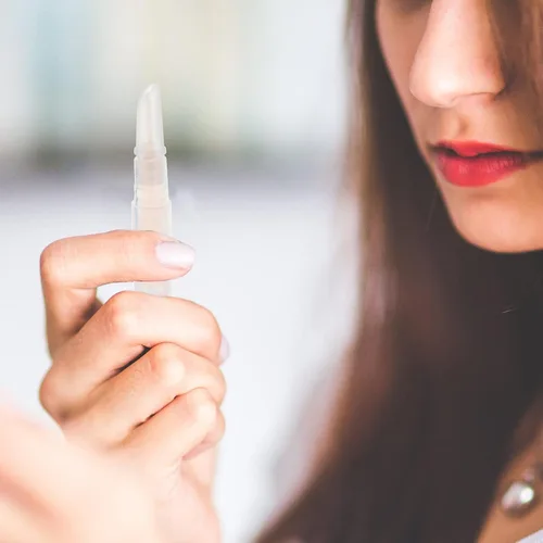 Vista 2 de 3 botellas vacías de brillo de labios de 0.1 fl oz (0.1 fl oz), recargable transparente, lápiz giratorio cosmético, aplicador de brillo de labios