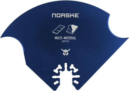 Vista 20 de Norske Tools NOTP236 3-en-1 Corte, raspador y raspar oscilante accesorio multiherramienta Hojas de sierra oscilantes