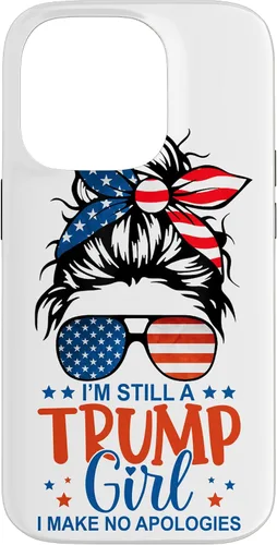 Vista 17 de I'm Still A Trump Girl I Make No Apologies Trump 2024 Women Case for iPhone 17
