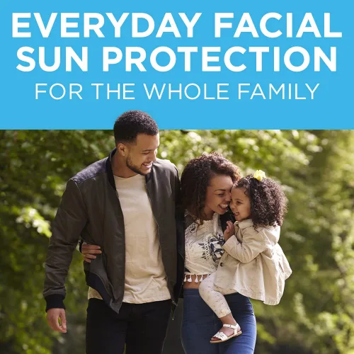Vista 5 de Coppertone Protector solar facial completo SPF 45, protector solar facial resistente al agua, 2.5 fl. oz.