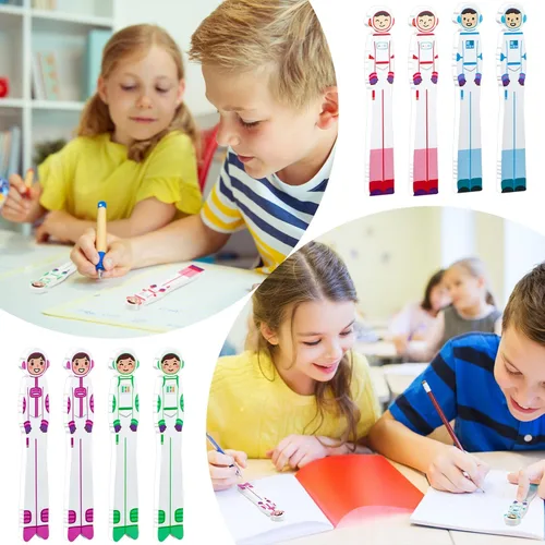 Vista 5 de Junkin 32 piezas de espaciadores para escritura, herramientas de escritura a mano, herramienta de espaciado para el aula, herramientas de gestión
