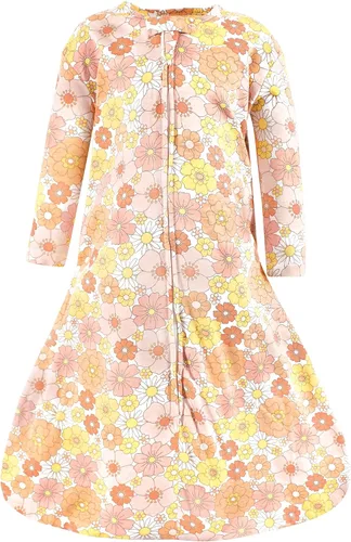 Vista 21 de Hudson Baby Saco de dormir unisex de algodón de manga larga para bebé