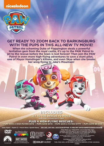 Vista 2 de PAW Patrol Jet to the Rescue