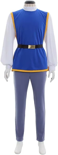 Vista 4 de CosplayDiy Traje de hombre para cosplay de príncipe de cuentos de hadas