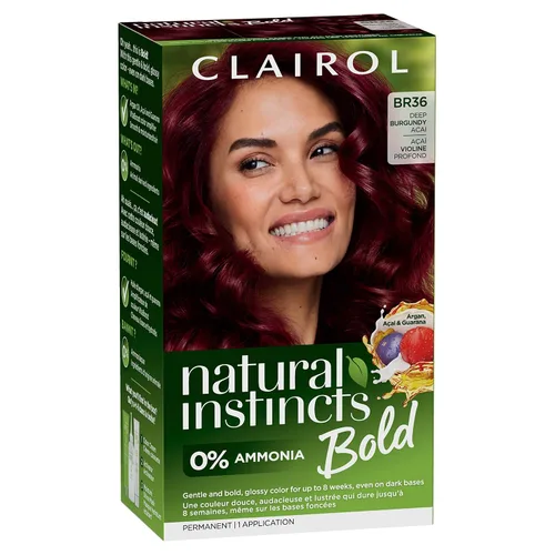 Vista 22 de Clairol Natural Instincts - Tinte permanente audaz para el cabello, color negro azulado colibrí BL28, paquete de 1 unidad