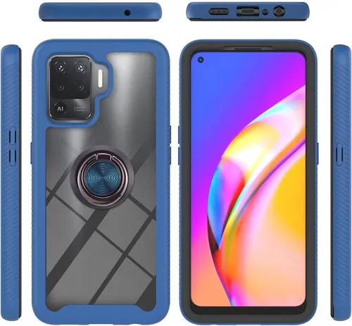 Vista 69 de Funda compatible con Xiaomi Poco X3 NFC, compatible con Xiaomi Poco X3 Pro/Poco X3 Ring Stand 3 en 1, color negro