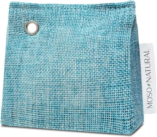 Vista 11 de Bolsa purificadora de aire, 2.64 onzas, de la marca Moso Natural, Azul, 2