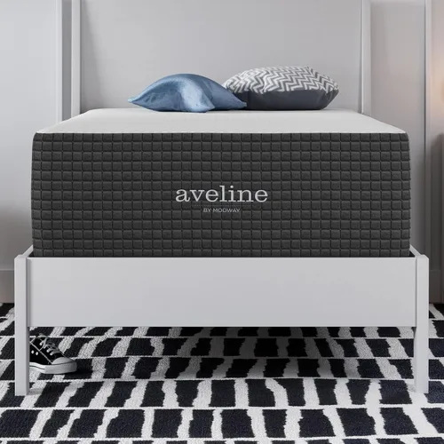 Vista 14 de Modway Aveline - Colchón de 6 pulgadas de espuma viscoelástica con infusión de gel con certificación CertiPUR-US, colchón estrecho de tamaño Twin