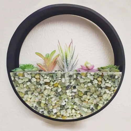 Vista 7 de GASPRO Piedras de jade de 5 libras y rocas de río de 8 libras para plantas, rocas decorativas naturales para jardín, paisajismo, suculentas