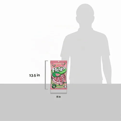 Vista 5 de Watermelon Frooties - Tootsie Roll Chewy Candy - 360 Piece Count, 38.8 oz Bag