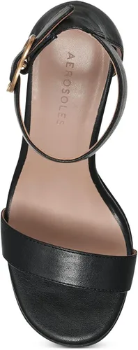 Vista 4 de Aerosoles Sandalia de tacón elegante para mujer, Negro
