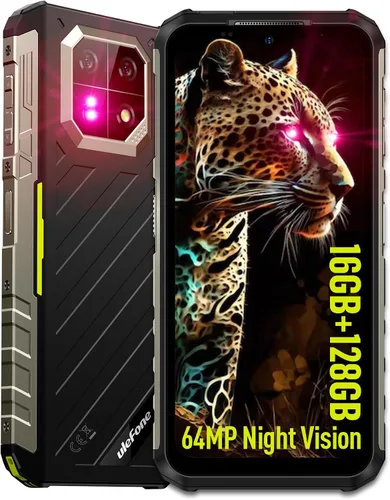 Vista 11 de Ulefone Armor 22 Teléfono resistente, IP68/IP69K, cámara de gran angular de 64MP y cámara de visión nocturna de 64MP, pantalla FHD+ de 6.58” 120Hz