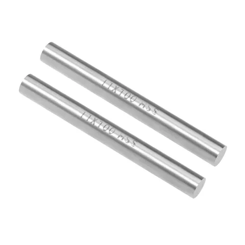 Vista 15 de uxcell 2 piezas varillas de metal redondas de acero, 2 mm x 200 mm de acero de alta velocidad (HSS) barra de torno herramienta, para eje engranaje