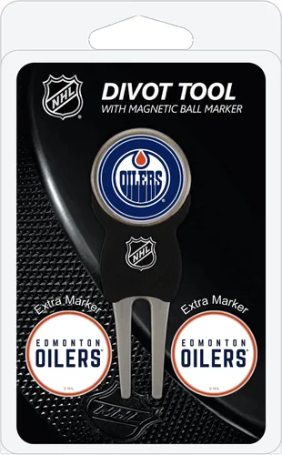 Vista 13 de Team Golf NHL Adult-Unisex Divot Tool Pack with 3 Golf Ball Markers