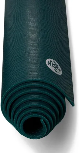 Vista 4 de Manduka Prolite - Alfombrilla de yoga y pilates de 0.185 in de grosor, antideslizante, no tóxica, ecológica, larga. Fabricado con amortiguación