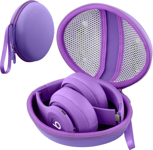 Vista 15 de co2CREA para audífonos Beats Studio Pro / Studio3 / Solo4 / Solo3, estuche de viaje rígido compatible con audífonos inalámbricos de diadema Beats