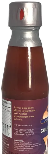 Vista 2 de Rani Chili Salsa de ajo de 7 oz (200 g), tarro de vidrio, vegano, perfecto para sumergir, platos salados y papas fritas ~ Sin gluten Sin OMG Sin