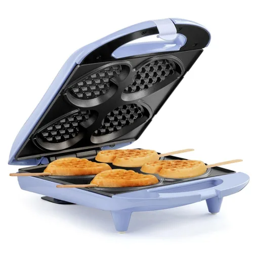 Vista 9 de Holstein Housewares - gofrera antiadherente personal, color negro – gofres de 4 pulgadas en minutos