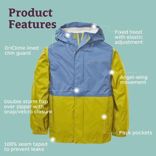 Vista 4 de PreCip Eco - Chaqueta para niños