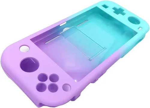 Vista 2 de ANSIPPF Paquete de accesorios Nintendo Switch Lite 9 en 1, funda de transporte, funda protectora de agarre, funda Joy-Contarjeta, protector