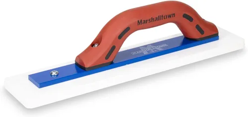 Vista 8 de MARSHALLTOWN - Flotador manual de relámpago blanco, hormigón flotante hecho más rápido y fácil, resultados profesionales suaves, ensamblado
