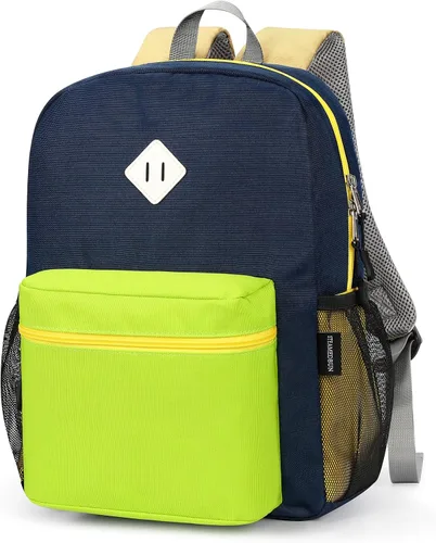 Vista 37 de Mochila para niños pequeños STEAMEDBUN para niños y niñas, mochila escolar para niños pequeños, Negro, 15 pulg., pequeña, Classic