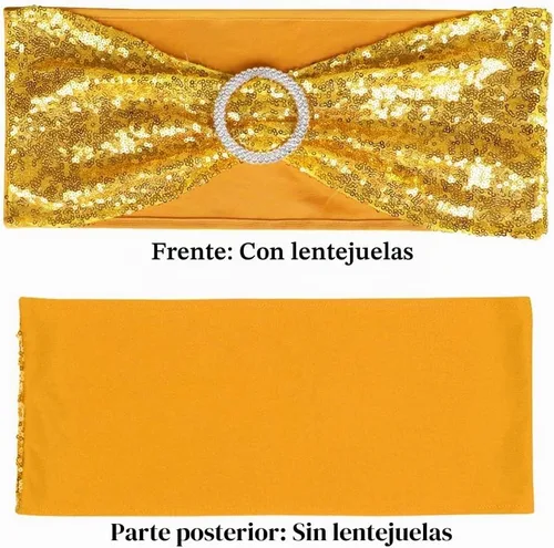 Vista 3 de 10/25/50 Pack de bandas de strech con lentejuelas