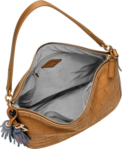 Vista 5 de Fossil Jolie - Bolso de mano de cuero para mujer color marrón Bronceado