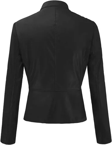 Vista 5 de Chaqueta Sherpa para mujer, abrigos de invierno cálidos de moda, cárdigans de otoño, ropa suelta de manga larga