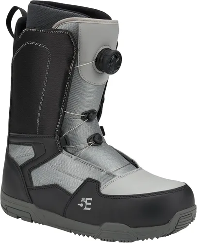 Vista 11 de 5th Element ST - Botas de snowboard con cordones y dial para hombre - Negro, compatibles con fijaciones de snowboard con correas - Forros