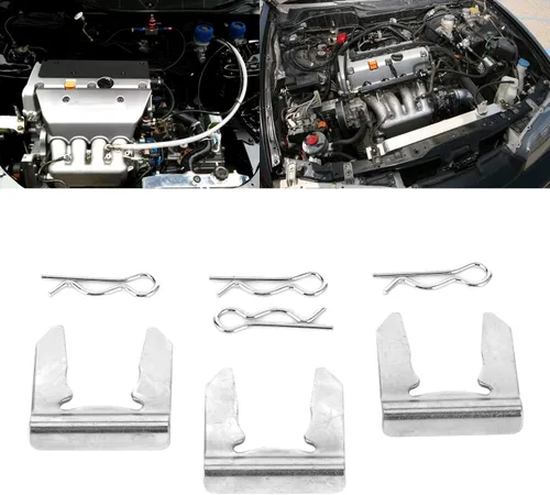 Vista 3 de Fydun Unidad de cambio de coche Clip de cable de montaje de pasador de hierro Hardware KTD CAB HRD Kit de bujes de cable de cambio Accesorios