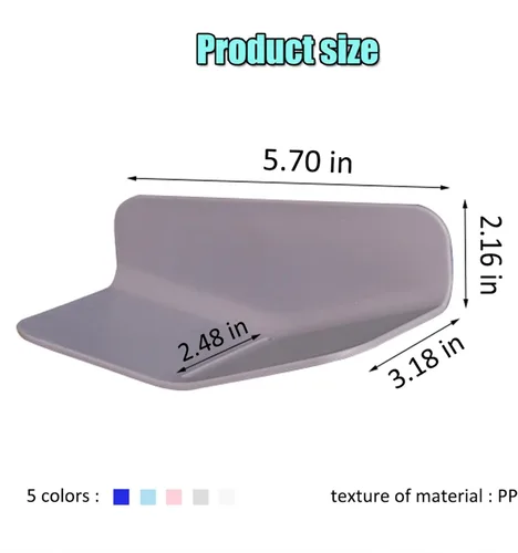 Vista 6 de Jabonera para ducha montado en la pared, jabonera drenante para ducha, protector de jabón para cocina, baño.