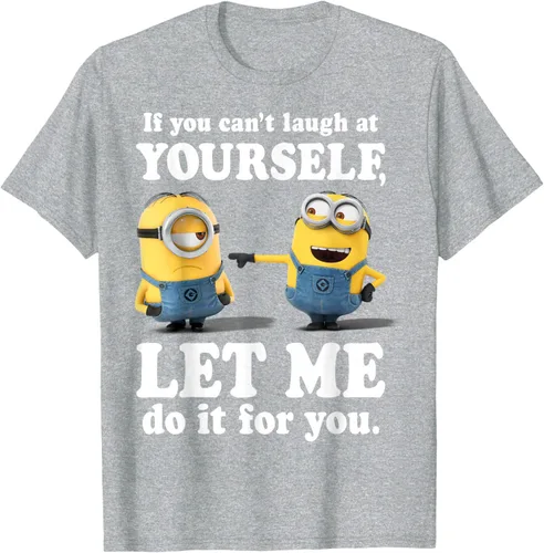 Vista 53 de Camiseta gráfica de Minions de Mi villano favorito: Ríete de ti mismo Negro