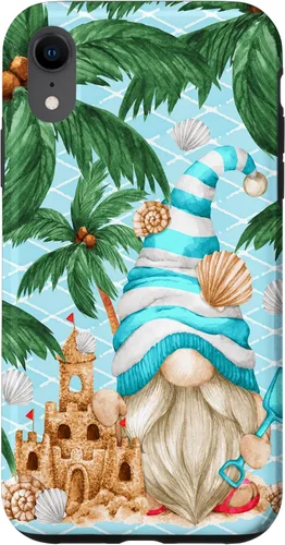 Vista 25 de Life is Better At The Beach for Summer Lover Funny Gnome Case for iPhone 17