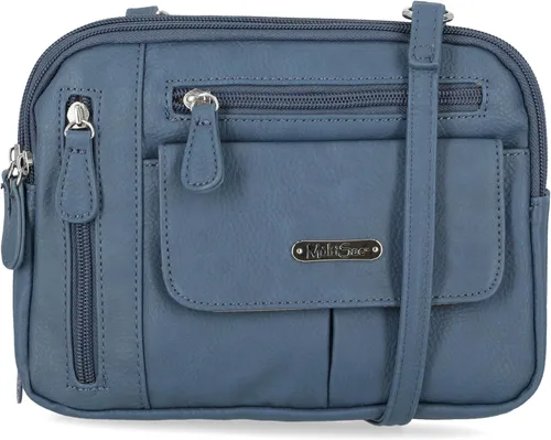 Vista 2 de MultiSac Zippy - Bolso bandolera con triple compartimento