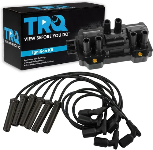 Vista 21 de Kit de Bobina de Encendido TRQ de 2 Piezas Compatible con Hyundai Tucson 2005-2009, Kia Sportage 2005-2010