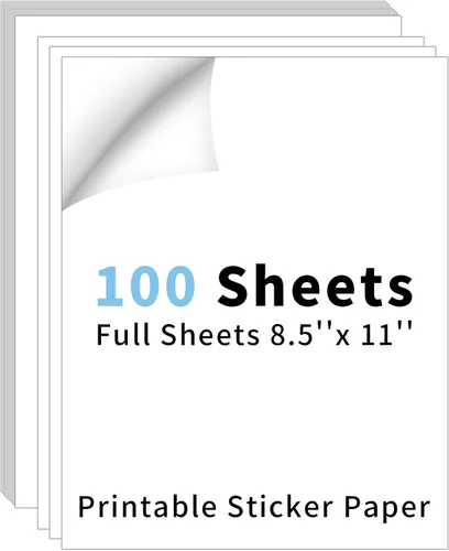 Vista 18 de 2" x 4" Shipping Labels, Printable White Sticker Labels for Laser/Inkjet Printer Mailing Labels 8.5"*11" US Letter-White, 10 per Sheet Total 1000