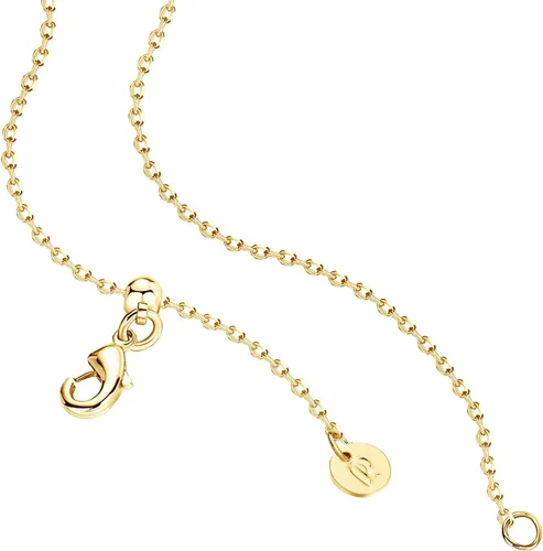 Vista 3 de PAVOI 14K Gold Plated Cubic Zirconia Heart Necklace Cute Dainty Love Pendant Necklaces for Women