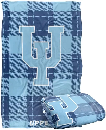 Vista 143 de LOGOVISION St John's University Campus Plaid Spirit Silky Touch Manta súper suave 36 x 58 pulgadas