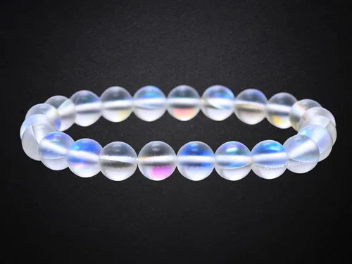 Vista 54 de Amazing Gemstone Crystal Bracelet for Women Men's Gifts - Protection Healing Crystal Bracelet - 8mm Gemstone Beaded Stretchable Bracelet Pulseras