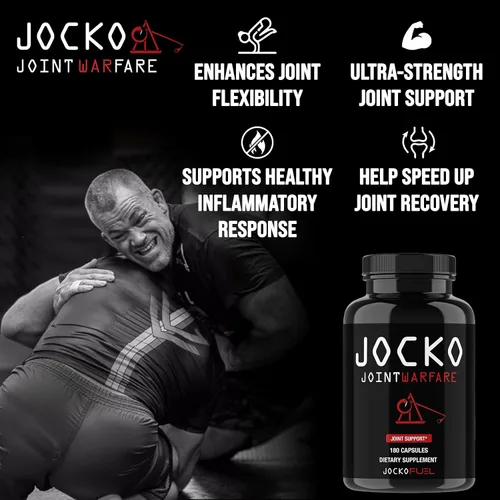 Vista 8 de Jocko Fuel Suplemento para Apoyo Articular - Glucosamina MSM para Dolor Articular, Movilidad y Flexibilidad con Cúrcuma y Boswellia (180 Cápsulas)