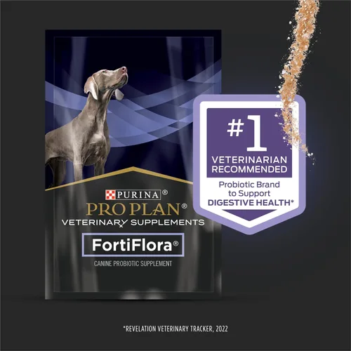 Vista 3 de Purina Pro Plan Veterinary Supplements FortiFlora Dog Probiotic Supplement, Canine Nutritional Supplement 30 Ct. Box (Pack of 2)