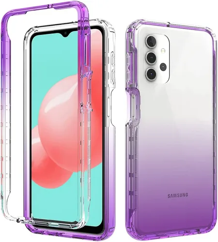 Vista 230 de Pzwoxukhov Funda para Xiaomi Poco M3 M2010J19CG M2010J19CI Caso, alta transparencia, color degradado, funda de absorción de impactos anticaída