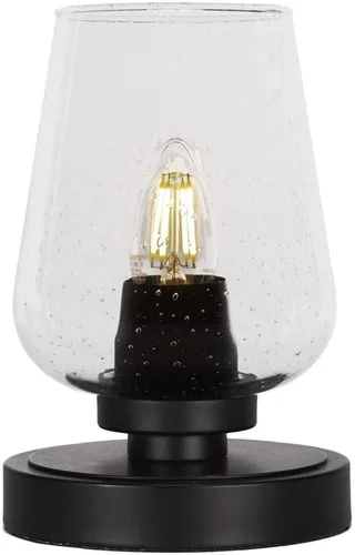 Vista 87 de Luna - Lámpara de mesa con 1 luz en granito oscuro (51-DG-300)