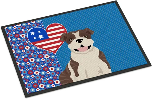 Vista 63 de Caroline's Treasures WDK5119JMAT Airedale Terrier USA - Tapete para interiores o exteriores, 24 x 36 pulgadas, tapete para puerta delantera