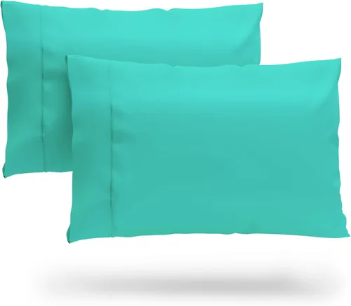 Vista 16 de Cosy House Collection Juego de fundas de almohada de bambú 100% rayón derivado Juego de fundas de almohada refrescantes, transpirables y sedosas