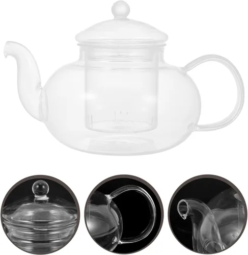Vista 2 de Casa Tetera Delicada Hervidor Perfumado Resistente al Calor Mango Ergonómico