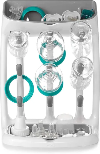 Vista 9 de OXO Tot plástico ahorro de espacio estante de secado para cocina
