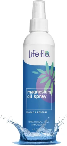 Vista 9 de Life-Flo Aceite de magnesio puro para pies y cuerpo – Spray de magnesio 100% puro de The Zechstein Seabed – Spray para pies, relaja y rejuvenece